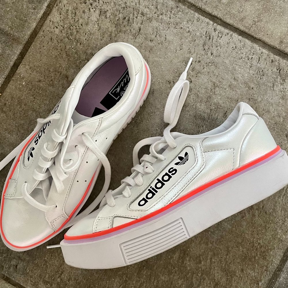 Ladies Adidas Platform Sneaker